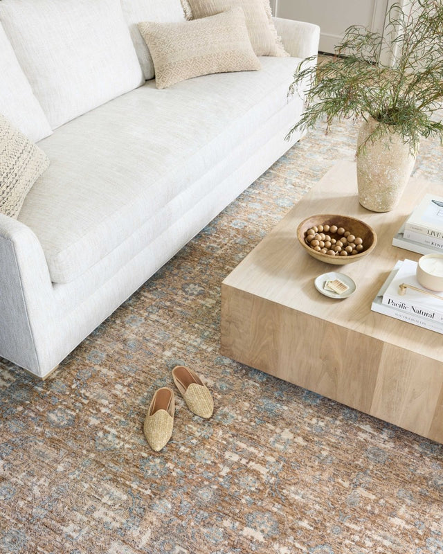 Angela Rose x Loloi Blake Bla-05 Sand/Sky Rug.