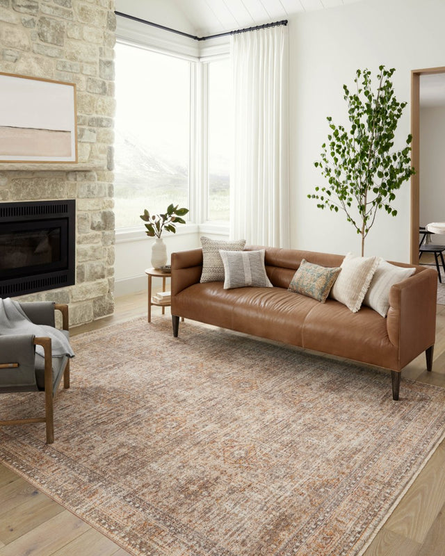 Angela Rose x Loloi Blake Bla-06 Oatmeal/Spice Rug.