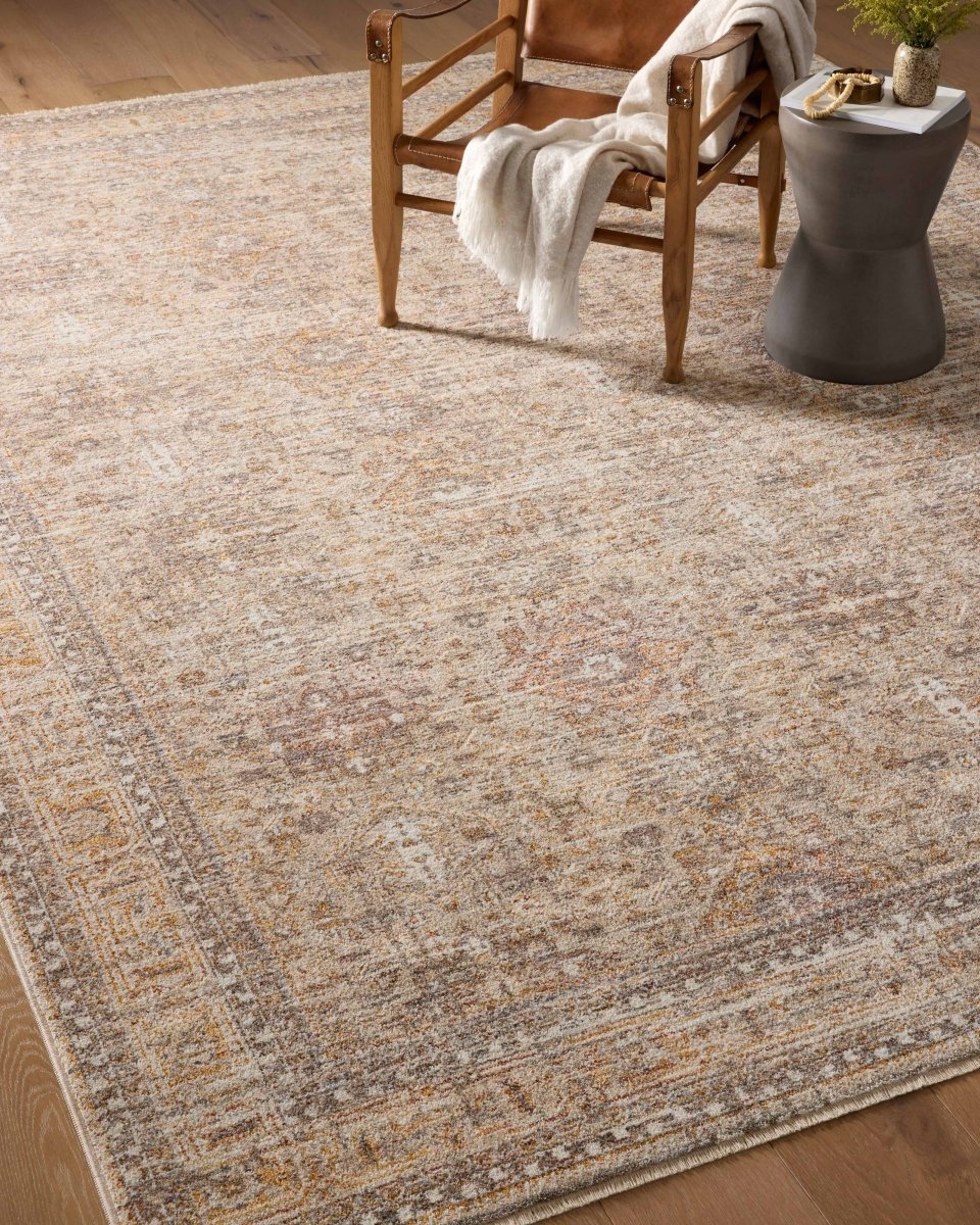 Angela Rose x Loloi Blake Bla-06 Oatmeal/Spice Rug.