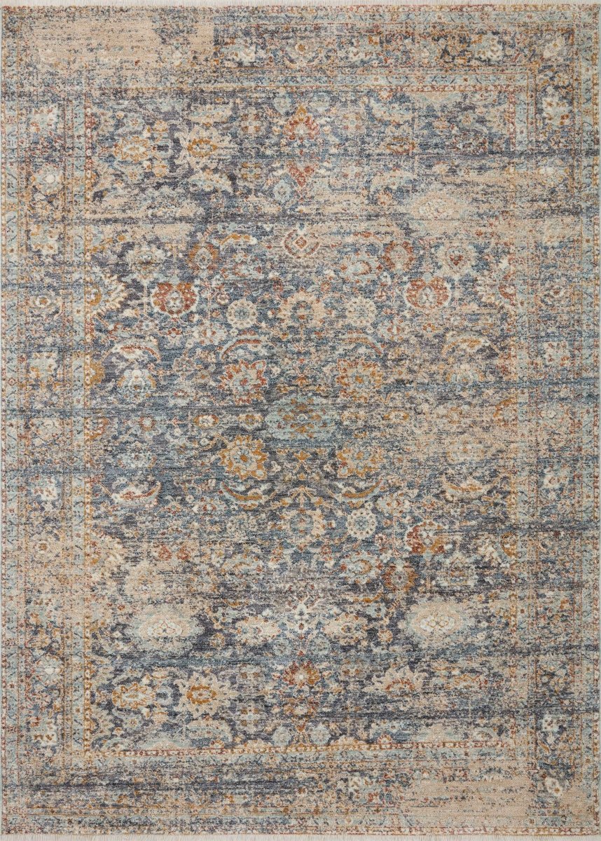 Angela Rose x Loloi Blake Bla-07 Navy/Multi Rug.