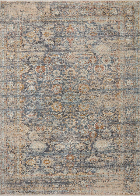Angela Rose x Loloi Blake Bla-07 Navy/Multi Rug.