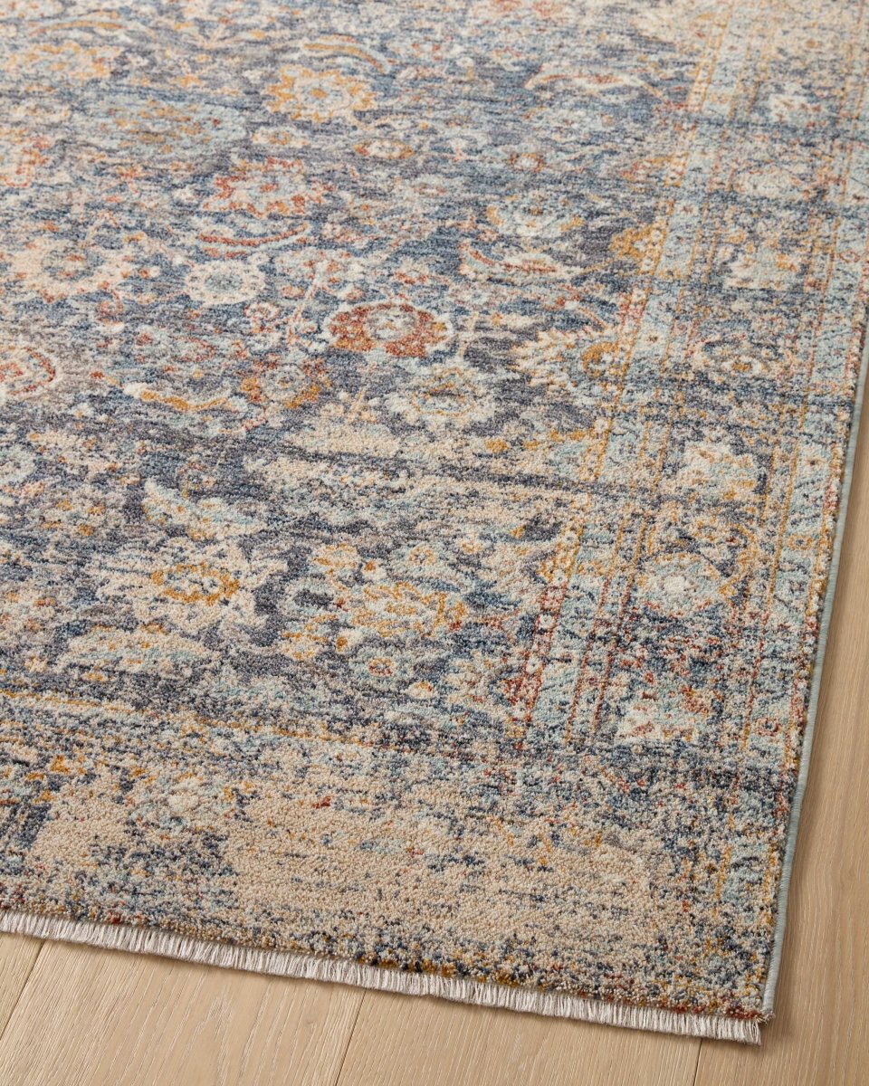 Angela Rose x Loloi Blake Bla-07 Navy/Multi Rug.