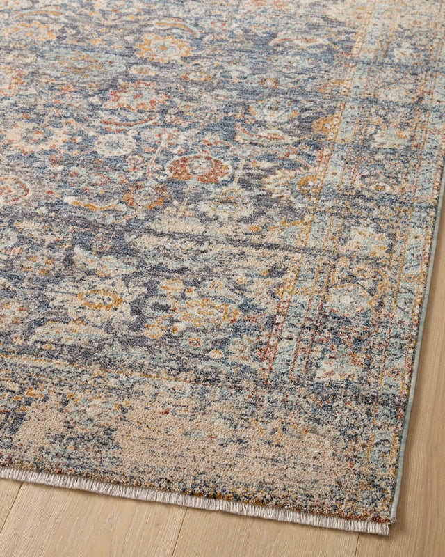 Angela Rose x Loloi Blake Bla-07 Navy/Multi Rug.