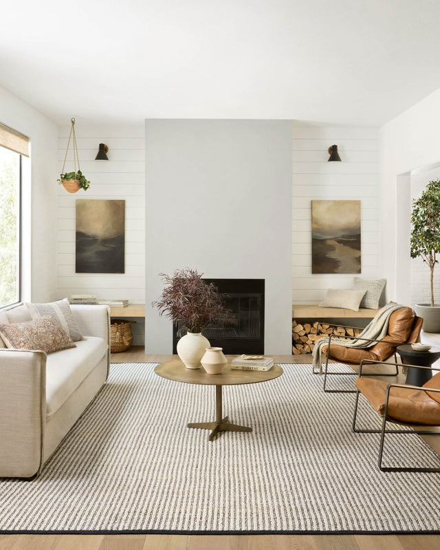 Angela Rose x Loloi Colton Con-02 Ivory/Black Rug.