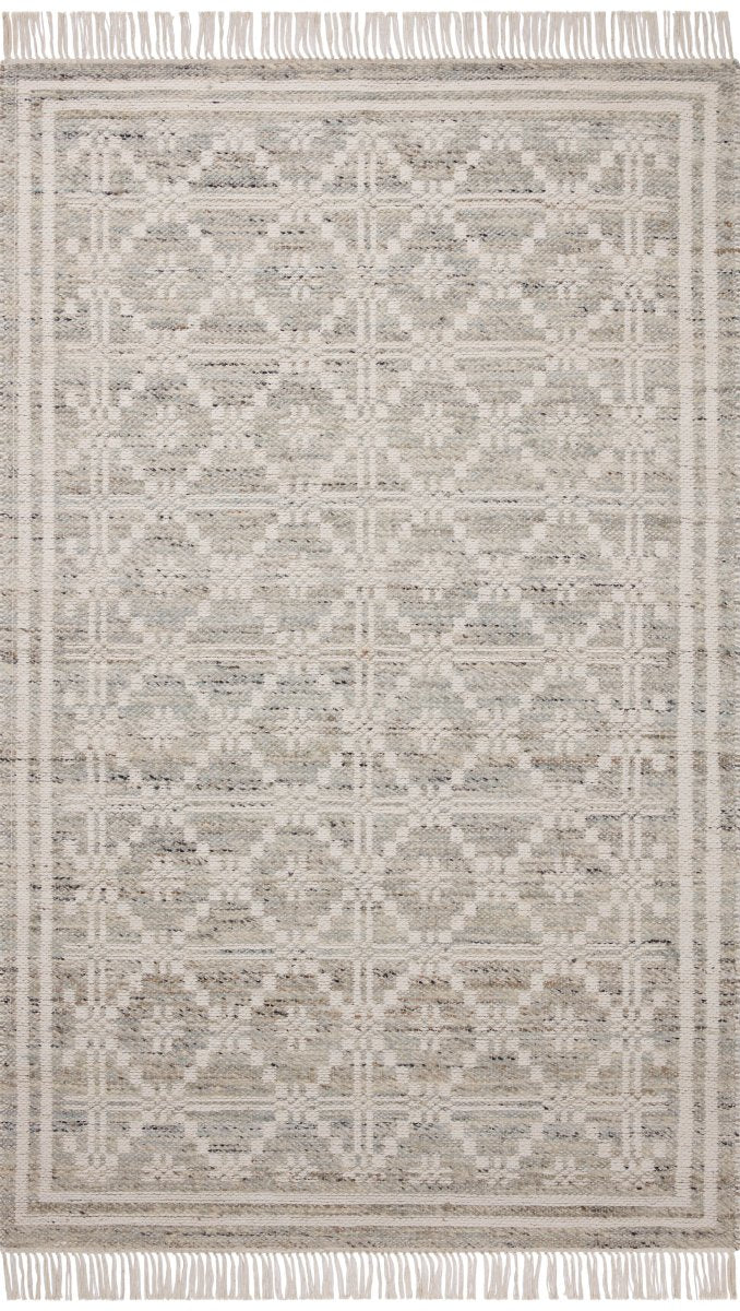 Angela Rose x Loloi Rivers Riv-02 Lagoon/Ivory Rug.