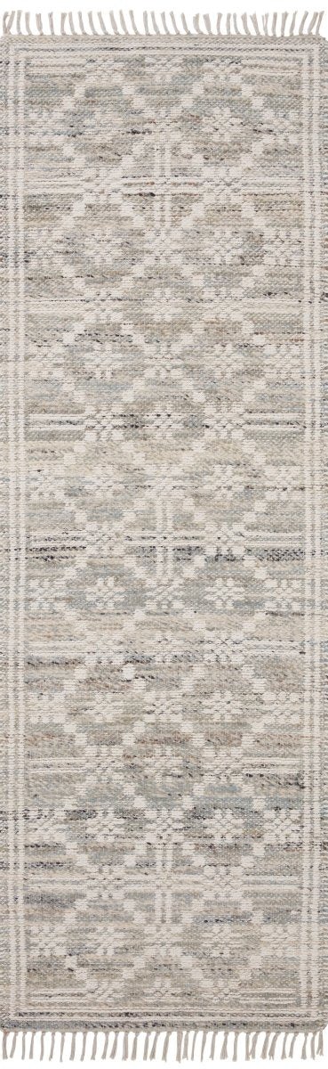Angela Rose x Loloi Rivers Riv-02 Lagoon/Ivory Rug.