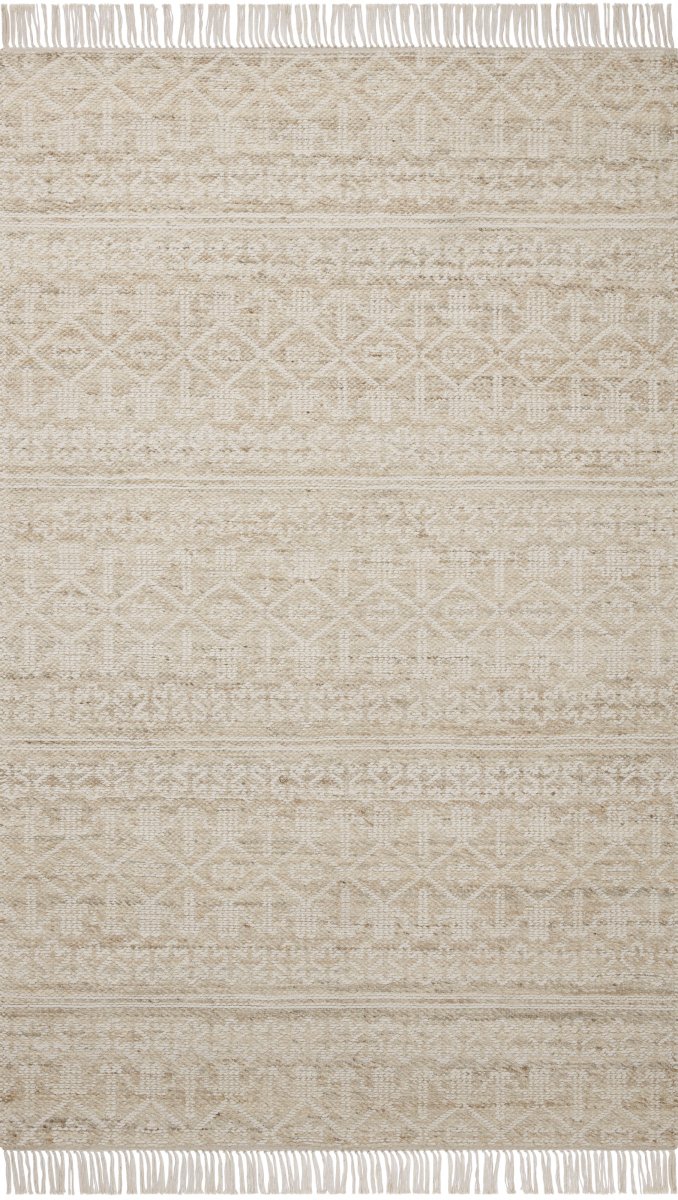 Angela Rose x Loloi Rivers Riv-03 Sand/Ivory Rug.
