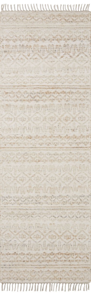 Angela Rose x Loloi Rivers Riv-03 Sand/Ivory Rug.