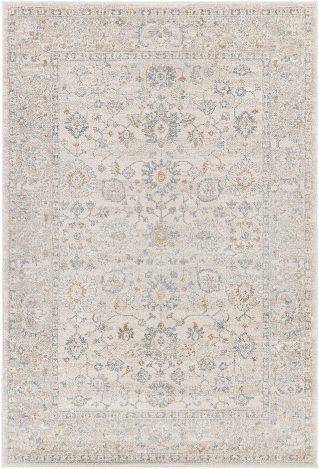 Surya Alpharetta Aph-2304 Cream, Light Beige, Medium Gray, Amber Rug.