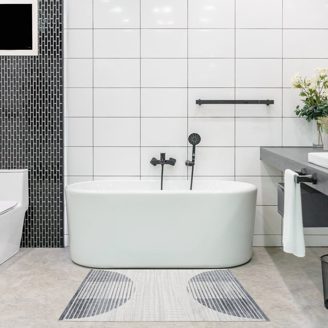 Nourison Astra ASW03 Ivory Blue Rugs