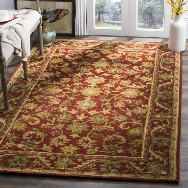 Safavieh Antiquities at52e Red / Red Rugs
