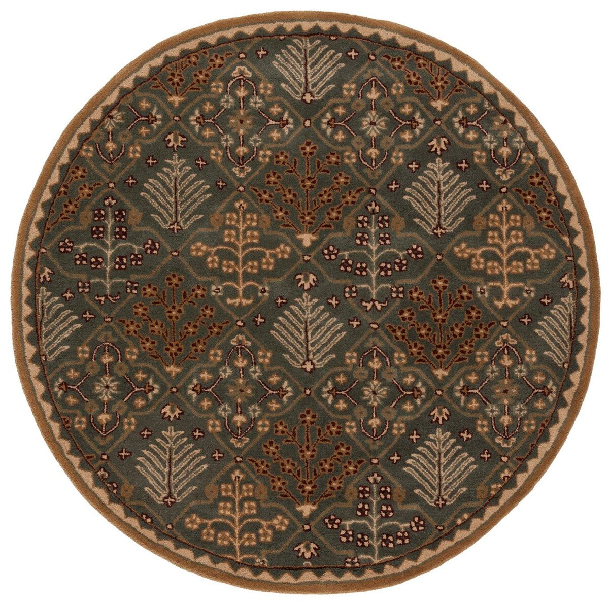 Safavieh Antiquities At613A Light Blue / Gold Rugs