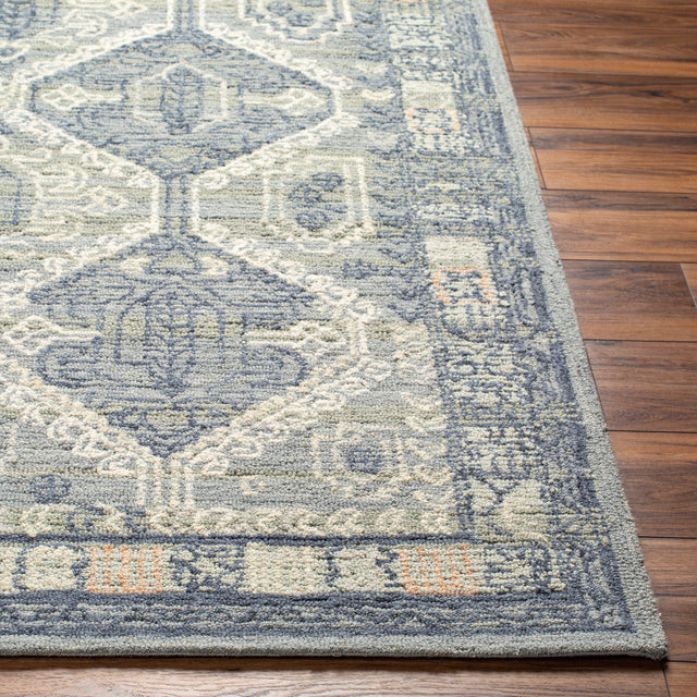 Surya Addyson Ayo-2301 Blue, Sage, Ivory Rug.