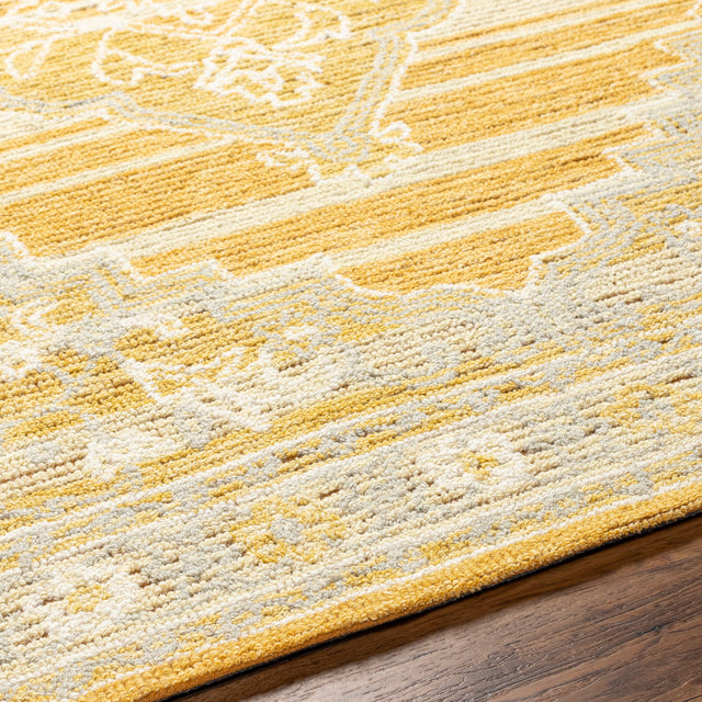 Surya Addyson Ayo-2302 Mustard, Light Slate, Ivory Rug.