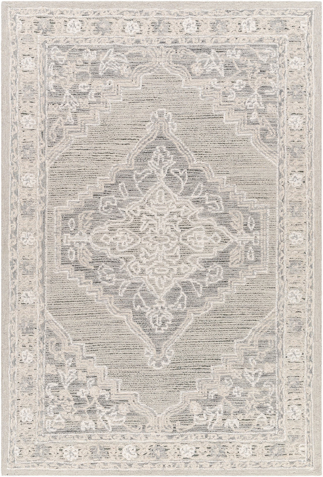 Surya Addyson Ayo-2303 Light Sage, Cream Rug.