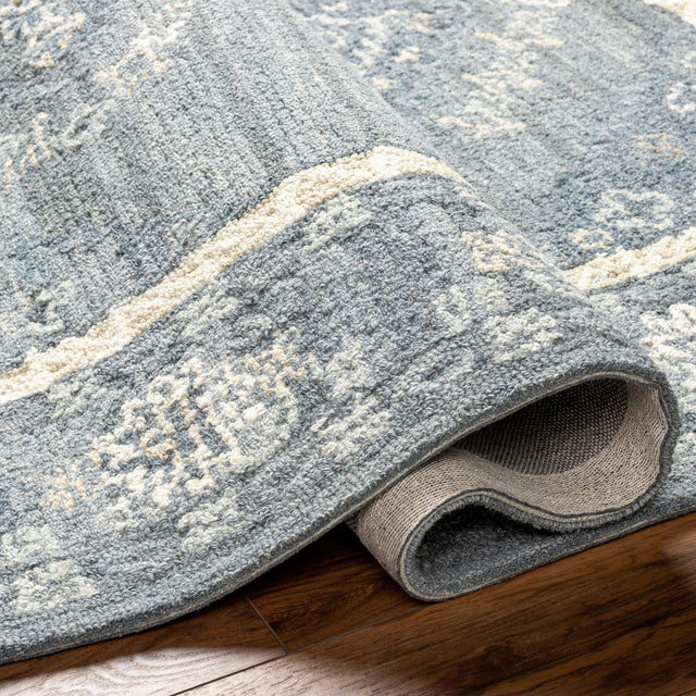 Surya Addyson Ayo-2305 Ivory, Pale Blue, Dusty Sage Rug.