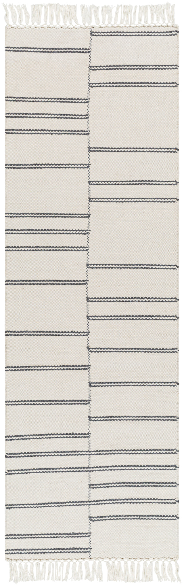 Surya Azalea Aza-2332 Charcoal, Cream Rug.