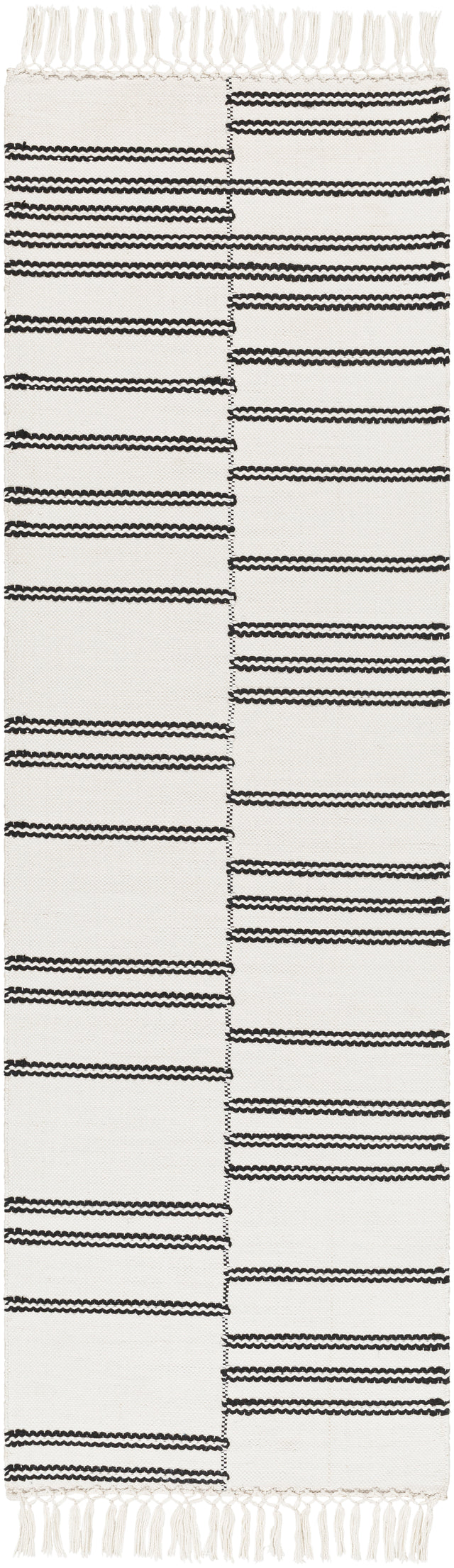 Surya Azalea Aza-2333 Ivory, Black Rug.