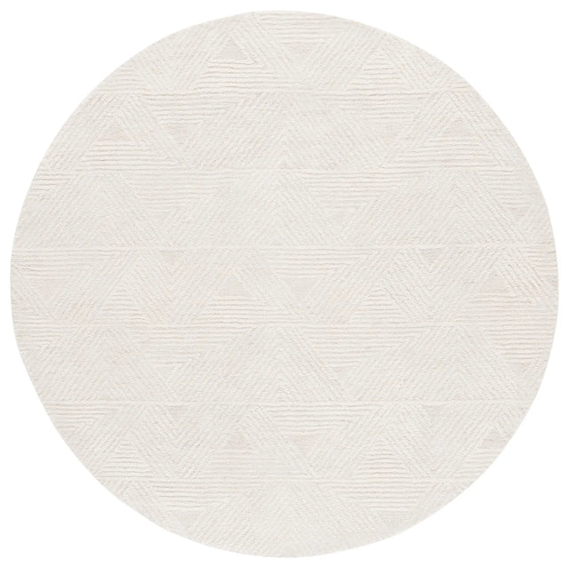 Safavieh Ebony 6'-0" x 6'-0" Rug in Ivory / Beige