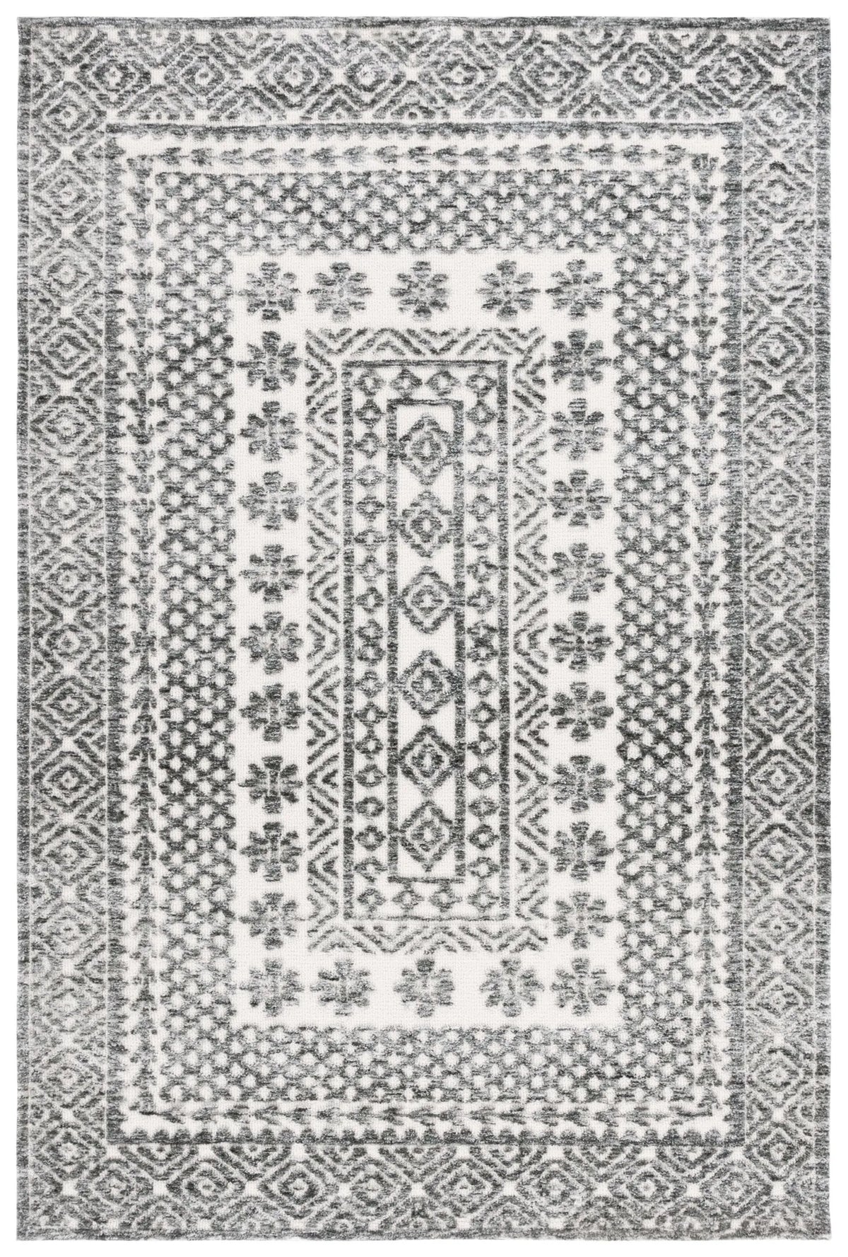 Safavieh Audrey 4'-0" x 6'-0" Rug in Ivory / Grey