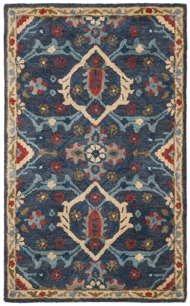 Safavieh Heritage 3'-0" x 5'-0" Rug in Navy / Multi