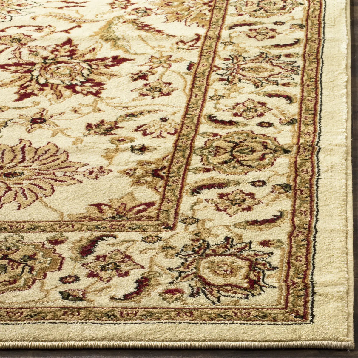 Safavieh Lyndhurst 4'-0" x 6'-0" Rug in Ivory / Ivory