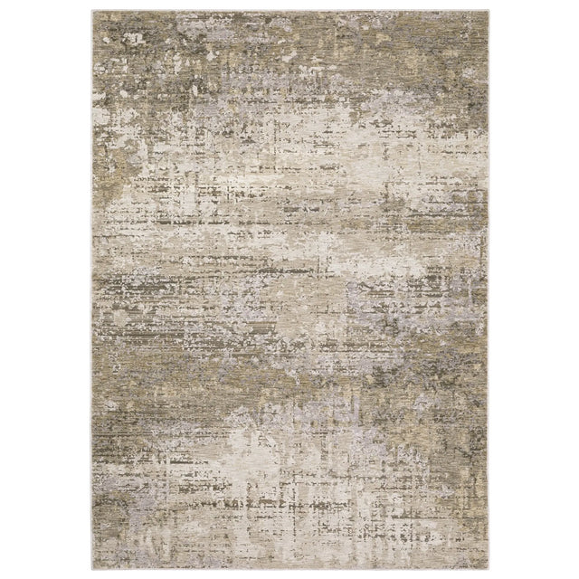 Oriental Weavers Nebulous 001H9 Beige/ Grey Rug - main flat