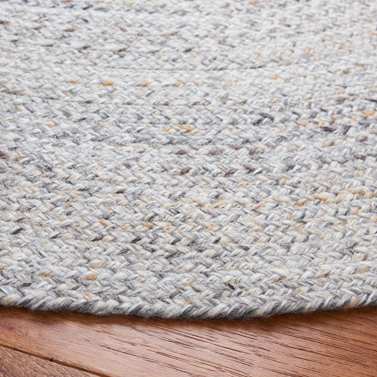 Safavieh Braided 5'-0" x 5'-0" Rug in Grey