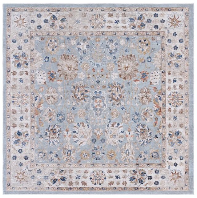 Safavieh Ellwood 6'-5" x 6'-5" Rug in Light Blue / Beige