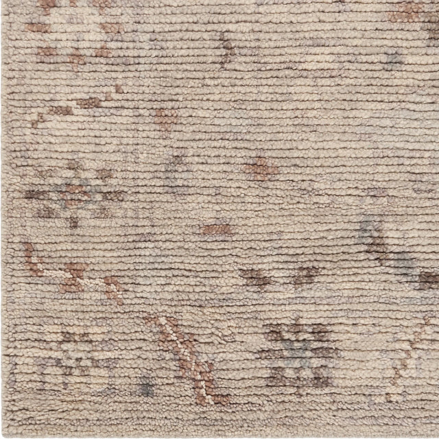 Chandra Yazmin YAZ-58200 Tan / Brown / Gray rug, close-up detail