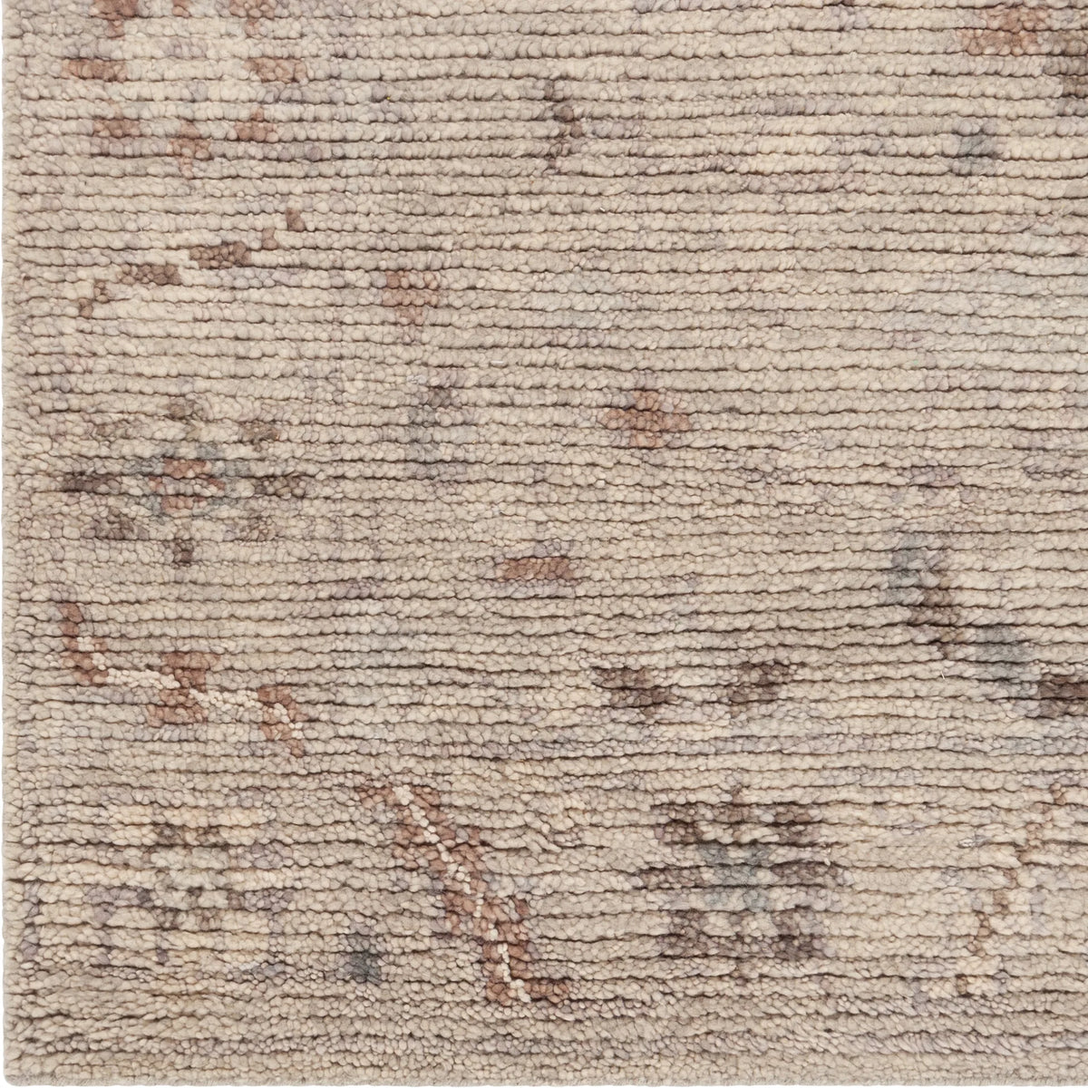 Chandra Yazmin YAZ-58200 Tan / Brown / Gray rug, close-up detail