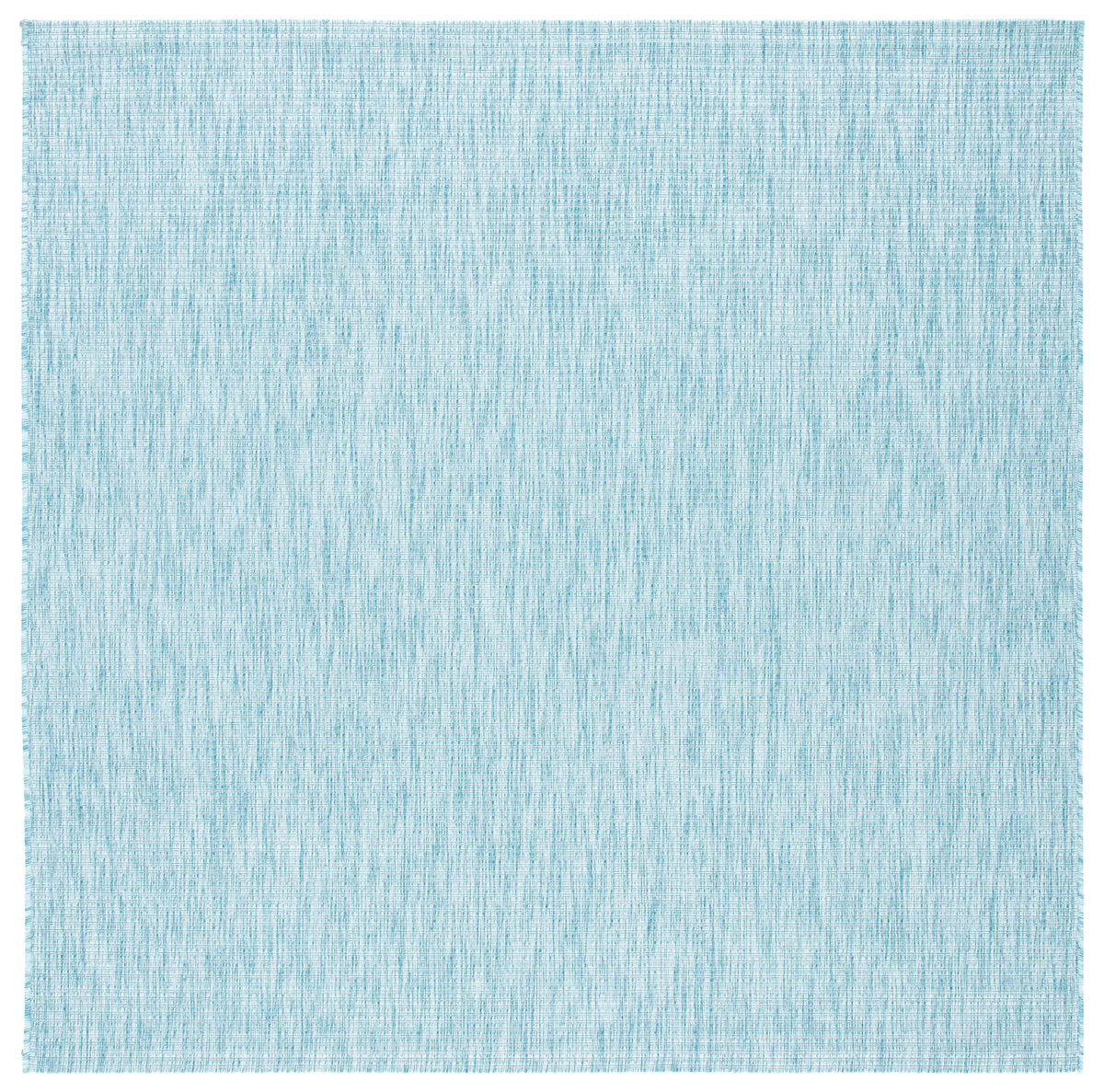 Safavieh Courtyard 6'-7" x 6'-7" Rug in Aqua / Aqua