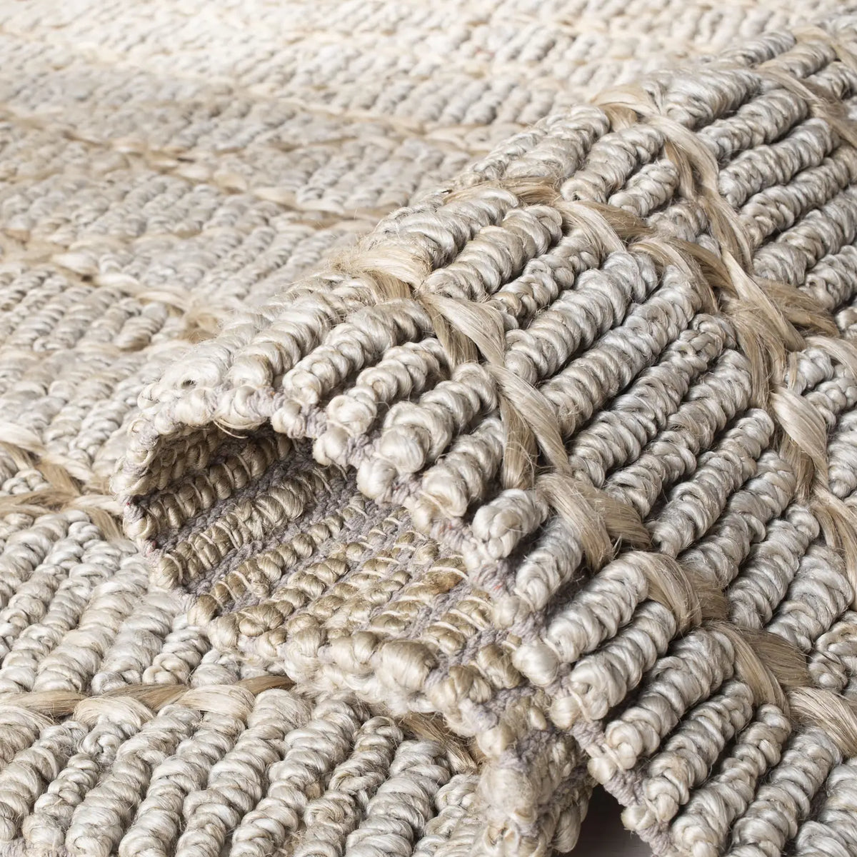 Safavieh Natural Fiber 4'-0" x 6'-0" Rug in Silver