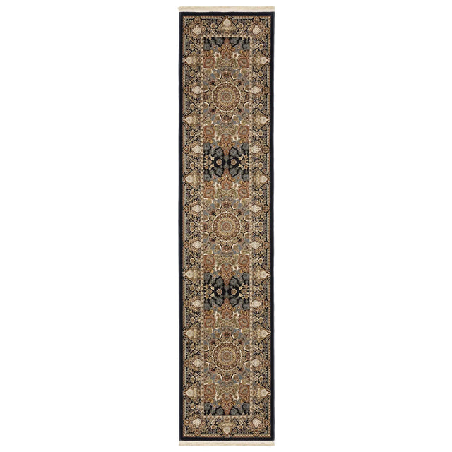 Oriental Weavers Sphinx Masterpiece 1802B Navy/ Multi Rugs - runner
