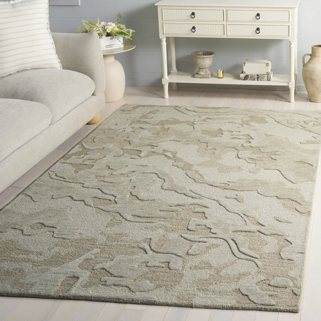 Safavieh Ebony 4'-0" x 6'-0" Rug in Green