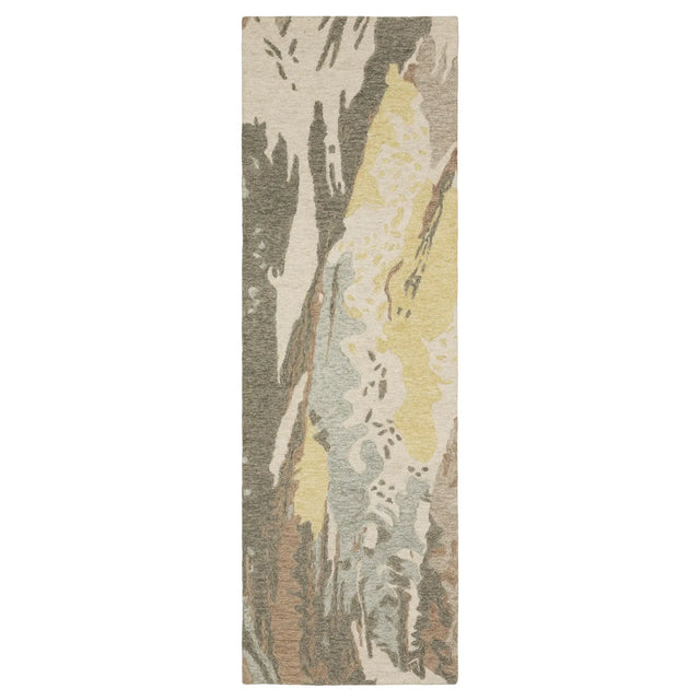 Oriental Weavers Sphinx Kipton KIP02 Yellow Rugs - runner