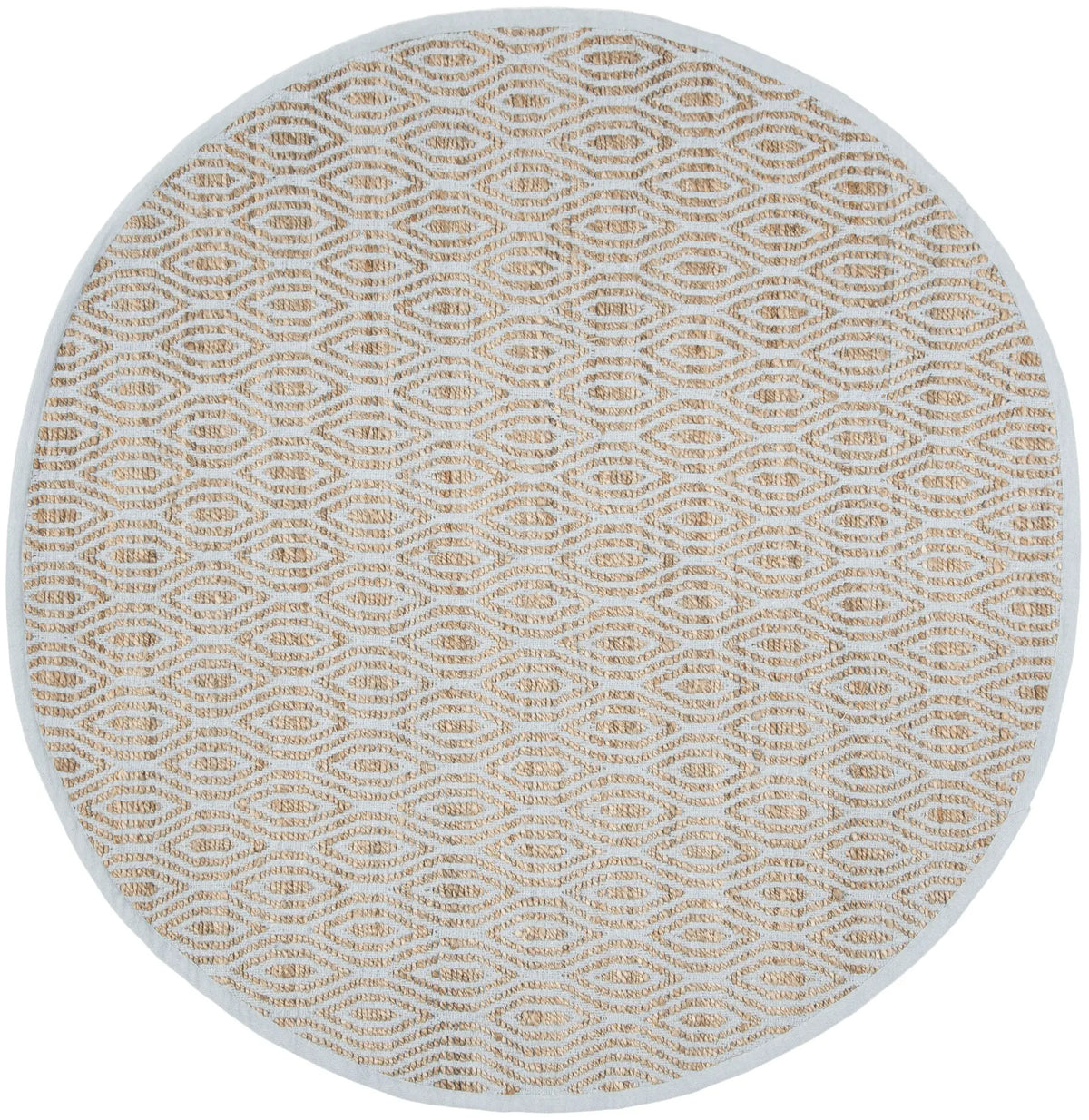 Safavieh Cape Cod 6'-0" x 6'-0" Rug in Silver / Natural