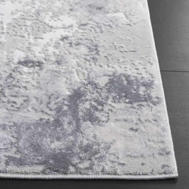 Safavieh Slate 700 4'-0" x 6'-0" Rug in Grey / Ivory