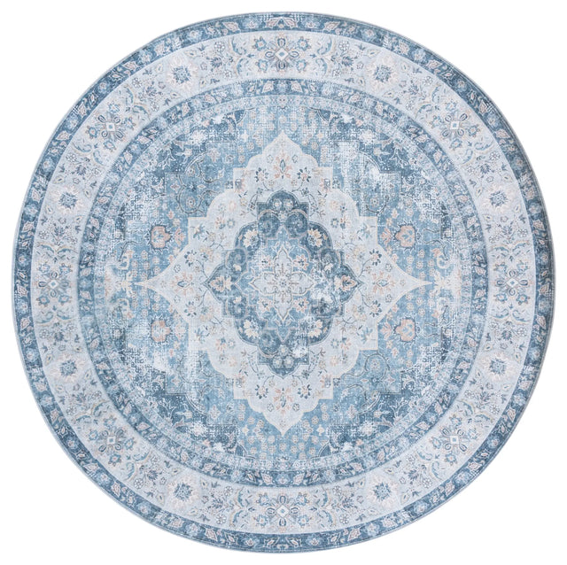 Safavieh Arizona 6'-0" x 6'-0" Rug in Blue / Light Blue