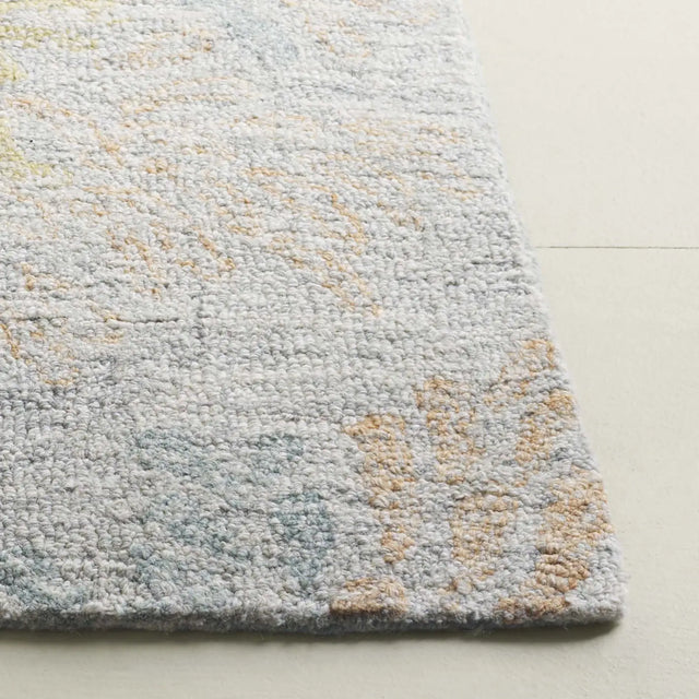 Safavieh Jardin 4'-0" x 6'-0" Rug in Grey / Rust