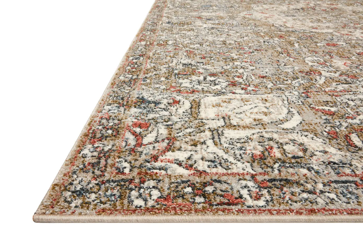 Loloi Saban Sab-07 Straw/Beige Rugs - rug corner