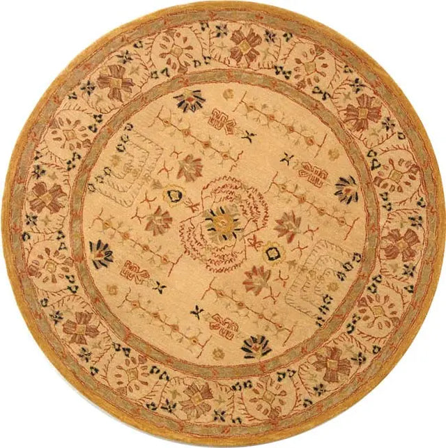 Safavieh Anatolia 6'-0" x 6'-0" Rug in Sand / Sand