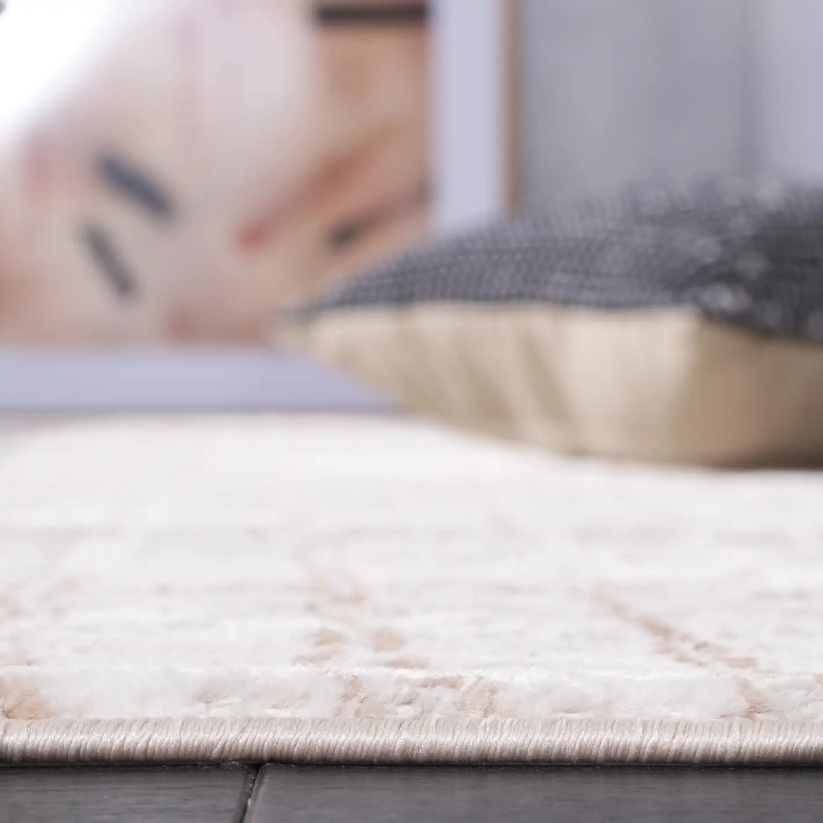 Safavieh Parker 6'-0" x 9'-0" Rug in Taupe / Beige Gold
