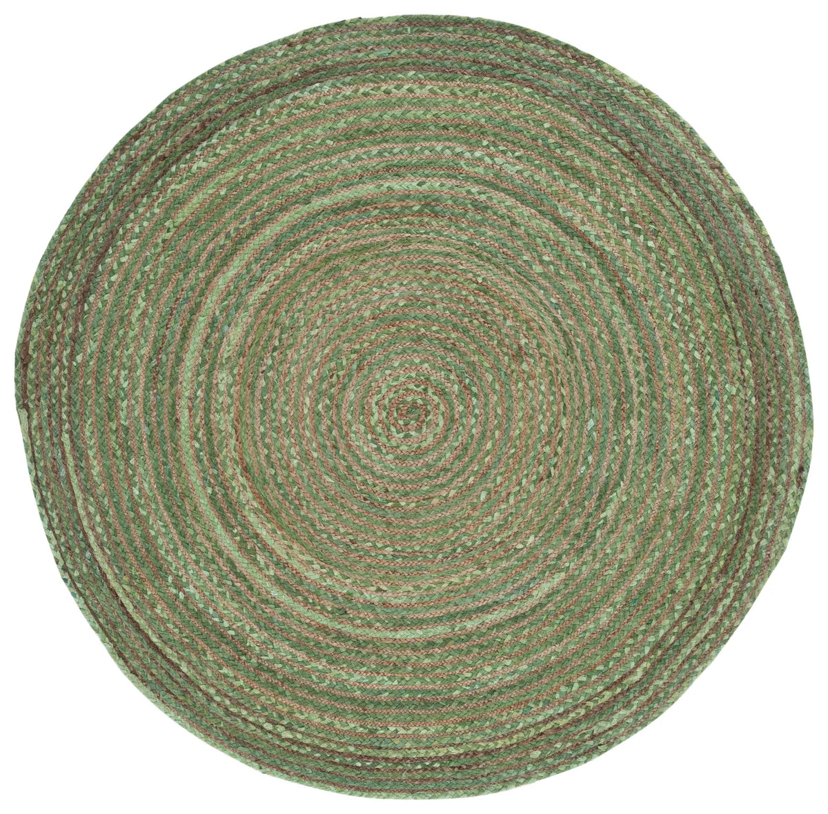 Safavieh Cape Cod 5'-0" x 5'-0" Rug in Green / Natural