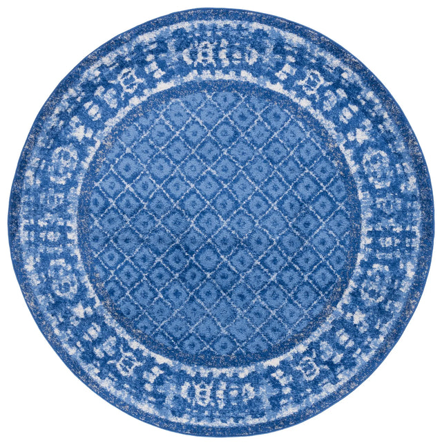 Safavieh Adirondack 6'-0" x 6'-0" Rug in Light Blue / Dark Blue