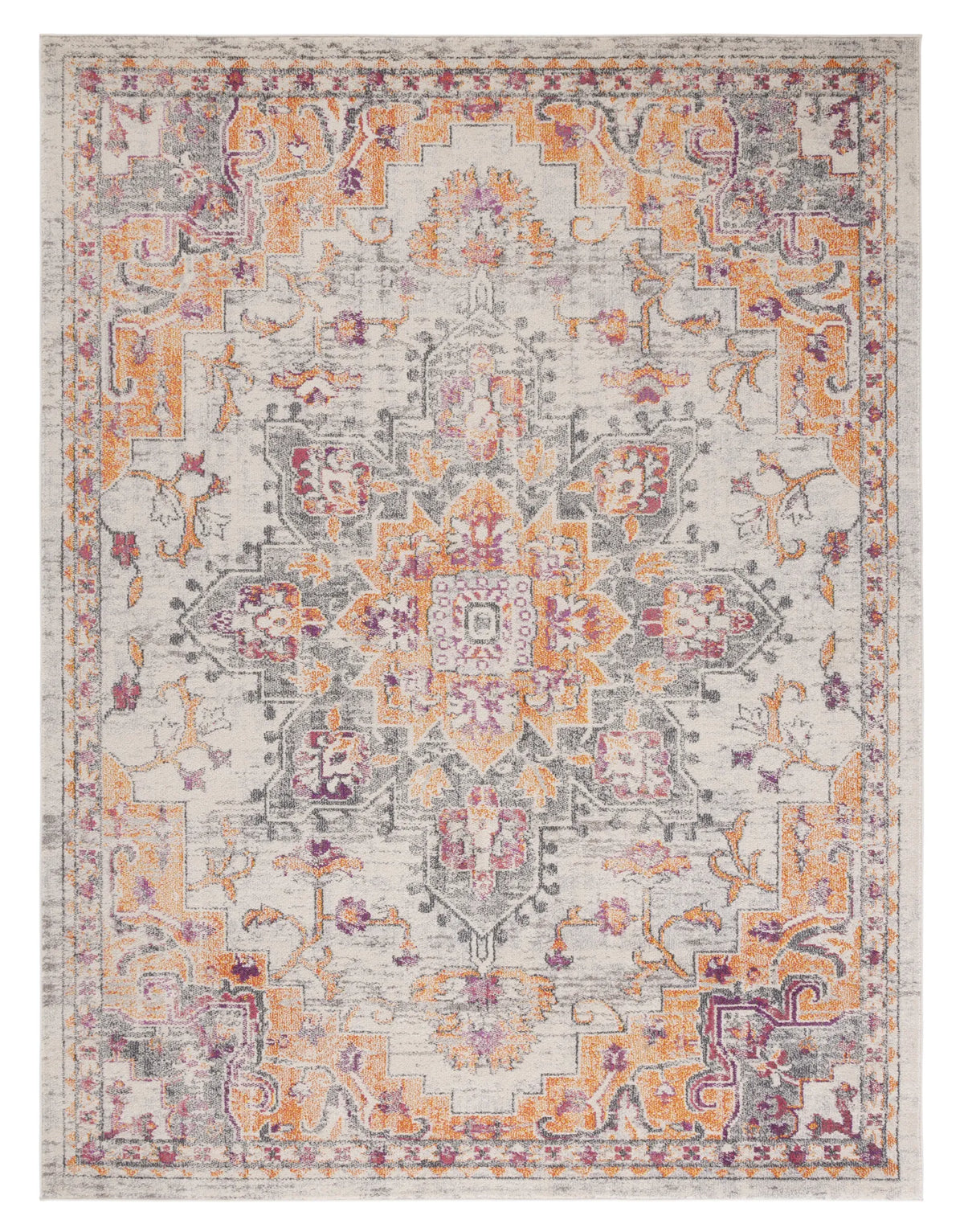 Safavieh Madison 10'-0" x 14'-0" Rug in Beige / Orange