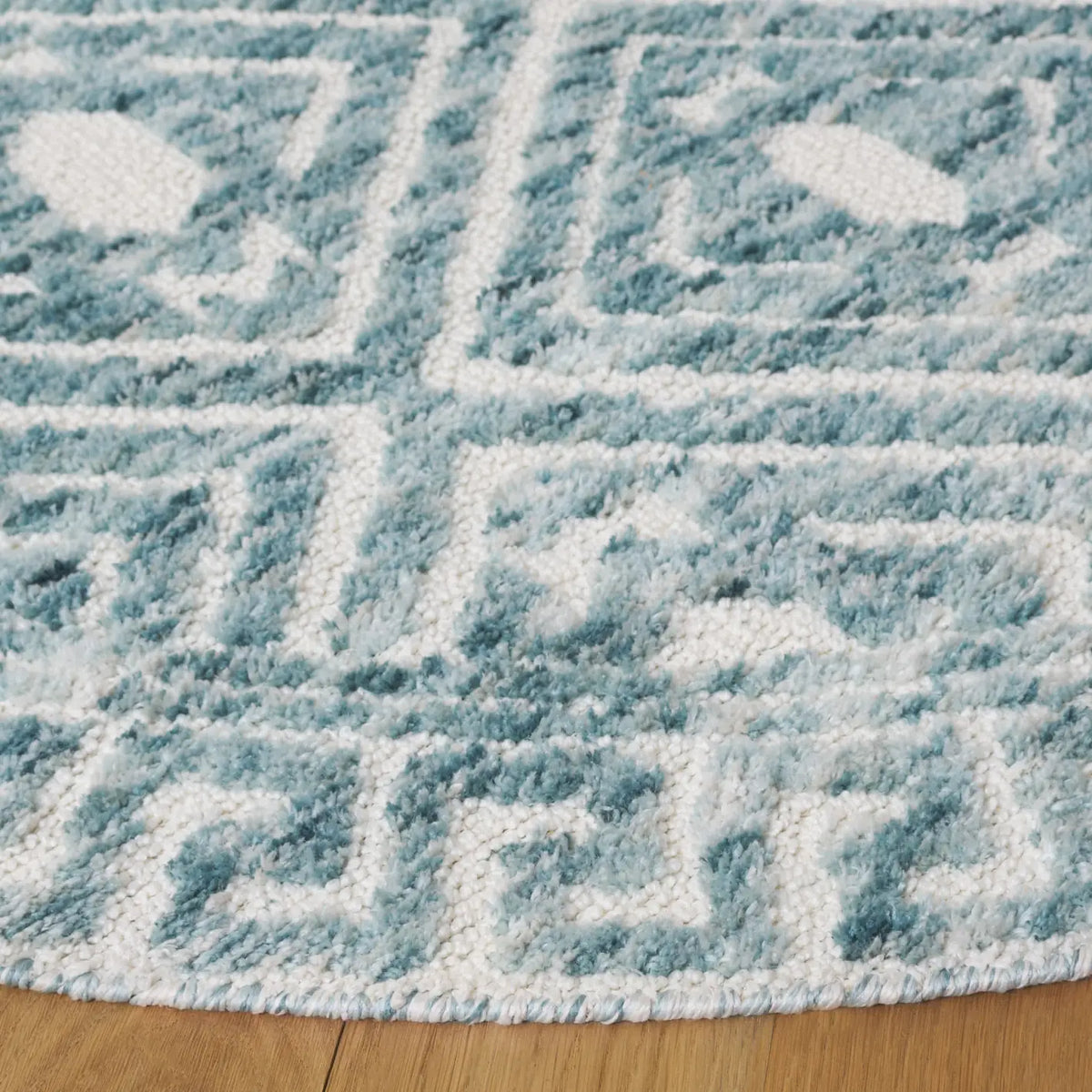 Safavieh Audrey 6'-0" x 6'-0" Rug in Blue / Ivory