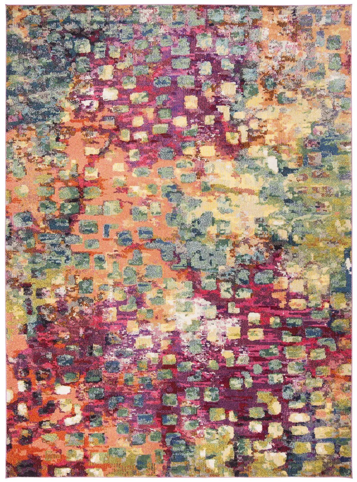 Safavieh Monaco 10'-0" x 14'-0" Rug in Pink / Multi