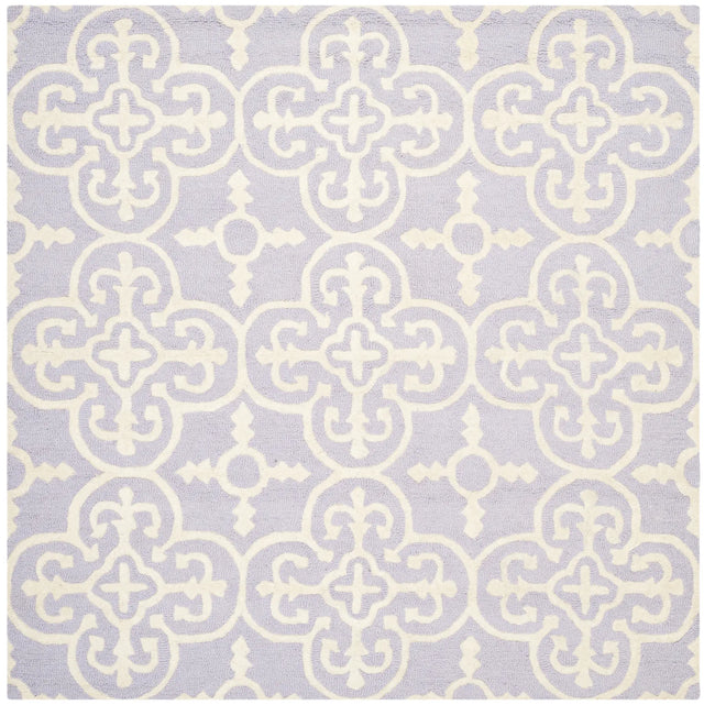 Safavieh Cambridge 6'-0" x 6'-0" Rug in Lavander / Ivory