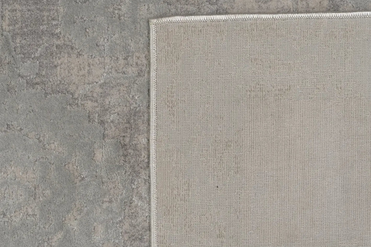 Dynamic Rugs Castilla 3530 Cream / Silver Rugs - Corner